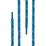 Di Ficchiano Polyester Schnürsenkel - Twist - dunkelblau/hellblau - 160 cm