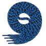 Di Ficchiano - flache Schnürsenkel - schwarz/blau Twist -  170 cm