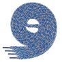 Di Ficchiano - flache Schnürsenkel - blau/grau Twist - 70 cm