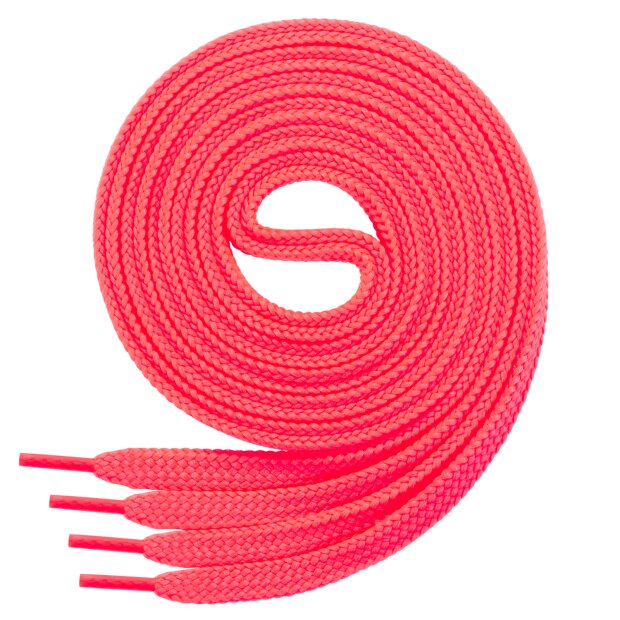 Di Ficchiano - flache Schnürsenkel - neonpink - 110 cm