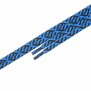 Swissly Schnürsenkel - Twist - schwarz/blau - 90 cm