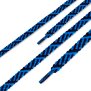 Swissly  Schnürsenkel - Twist - schwarz/blau - 160 cm