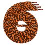 Swissly  Schnürsenkel - Twist - schwarz/orange - 140 cm