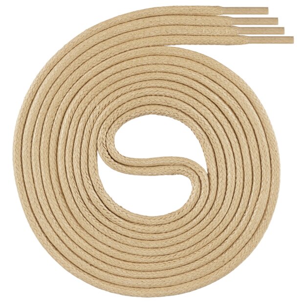 Swissly Premium Schnürsenkel - beige - 100cm